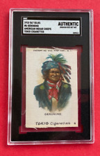 1910 S67 Silks  #6  Geronimo  American Indian Chiefs  Tokio  SGC A   Nice Card picture