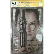 Star Wars: Force Awakens #6 photo cover__CGC 9.8 SS__Signed by Daisy Ridley picture