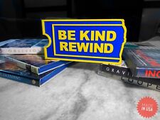 Blockbuster Video BE KIND REWIND decoration Sign picture