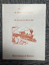 History of the Blairstown Railroadians Of  America Frederick W. Heilich III 1981 picture