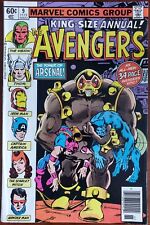 Avengers King-Size Annual #9 F/VF 7.0 (Marvel 1979) ✨ picture