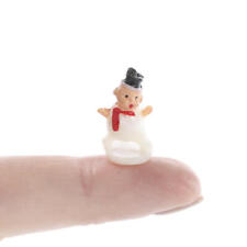 Bulk Package of 12 Micro Mini Plastic 11mm Tall Christmas Boys picture