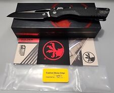 Microtech MSI S/E Tri-Grip Polymer Black Handle Black Blade 210T-1 PMBK picture