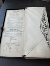 RARE 1896 Antique Safety Document File w/Original Envelopes picture