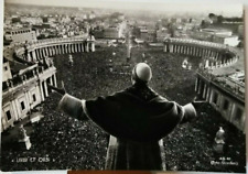 Vintage Postcard: Pope Pius XII Addressing the Crowds in St. Peter's Square picture