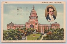 Postcard Texas State Capitol Austin, Texas Vintage Linen picture