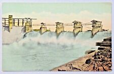 Vintage Gatun Spillway Panama Discharging Flood Water Underwood Postcard 7986 picture