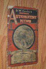 1930 JANUARY VOL 6 #6 B.W. COOKE'S POPULAR AUTOMOTIVE NEWS BOOKLET-90 YEARS OLD picture