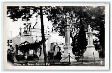 c1930's Entrance to the Municipal Pantheon Guanajuato Mexico RPPC Photo Postcard picture