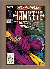 Solo Avengers #7 Marvel Comics 1988 Hawkeye & Black Widow FN/VF 7.0 picture