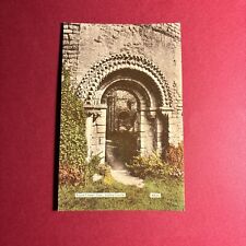 (1) Vintage Postcard Photo Of Round Chapel Door Ludlow Castle, England  picture