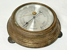 VTG Taylor Instrument Table top Barometer Taunton Silversmiths Silver Plate HTF picture