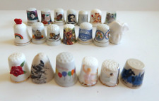 Lot of 20 thimbles picture