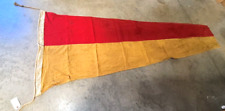 U.S. Navy Marine Nautical Signal Code Flag Size 4 Numeral Pennant 7   3.5'X7.5' picture
