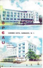 QSL 1969 Barbados stamp  radio card    picture