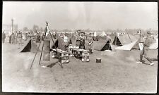 6 Vintage 1920s 30s Photo Negative of BOY SCOUT Camps Camping Tents Horse Tracks picture