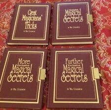 Collector’s Workshop Locked Books (4) Exclusive Magical Secrets By Will Goldston picture