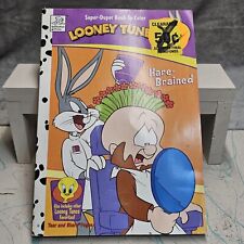 Super Duty Book To Color Looney Tunes Hair Brained Bugs Bunny Coloring Book Vtg picture