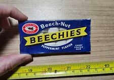 Vintage Beechies Beech Nut Brand Canajoharie NY Advertising Peppermint Gum Pack picture