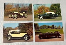 Set of 4 Antique Auto Larz Anderson Museum Postcards Brookline Mass Hitler's Car picture