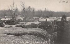 OLEAN NEW YORK TOP OF THE ROCKS AT ROCK CITY UP TO DATE VARIETY POSTCARD c1900s picture