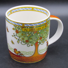The Celtic Tree of Life Mug, New Bone China, Knots -Squirrel -Bird -Butterflies picture