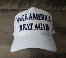 DONALD TRUMP OFFICIAL MAKE AMERICA GREAT AGAIN HAT  - AUTHENTIC WHITE & NAVY NEW picture