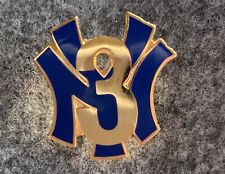 IBEW Local 3 NY Yankee Logo Die Cut - Hat/Lapel Pin back picture