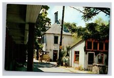 Postcard St. Augustine Florida Aviles Street View picture