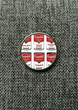Campbell's Soup Cans Lapel Pin Badge 25mm (Andy Warhol) picture