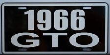 1966 66 PONTIAC GTO LICENSE PLATE 389 400 455 TRI POWER HURST RAM AIR JUDGE GOAT picture