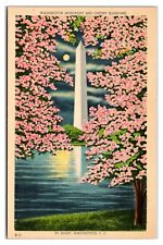 VTG 1930s - Washington Monument - Washington D.C. Postcard (UnPosted) picture