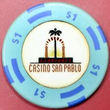 $1 Casino Chip. Casino San Pablo, San Pablo, CA. Y68. picture