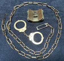 Peerless Handcuffs / Sisco Security Cover w/ Waist Chain & Handcuff Case picture