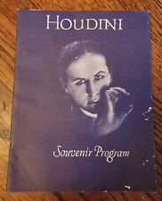 Houdini Souvenir Program, 1979 Jacobs Antique Jewels Series  picture
