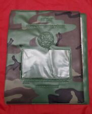 US ARMY Woodland Camo Equipment Record Vinyl Folder pre-owned picture