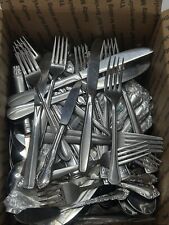 Huge Lot of Stainless Steel Flatware Mixed Pattern & Pieces 12 Lbs picture