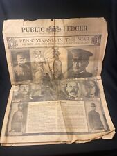 Philadelphia Public Ledger Aug 25 1918 