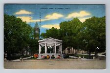 Ottumwa IA-Iowa, Central Park, Antique, Vintage c1951 Souvenir Postcard picture