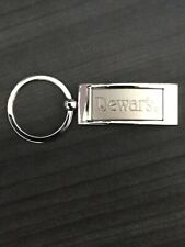 Dewar’s Keychain Silver never used  picture