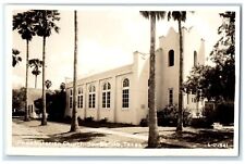 c1940's Presbyterian Church San Benito Texas TX Cline RPPC Photo Postcard picture