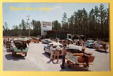 Vintage Postcard 1950s Florida￼ Welcomes You Boat-A-Cade FL Auto Cars Boats picture