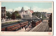 c1906 Petoskey Michigan Railroad Station Depot~Detroit Publ. #9891 Postcard -N1 picture