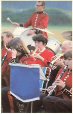 Postcard Sovereign Series Papal Visit 1982 Bandsmen Ninian Park Cardiff Wales UK picture