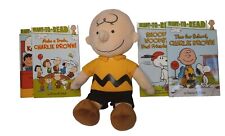Kohl's Care Peanuts/Charlie Brown Plush/ (4) I Can Read Books picture