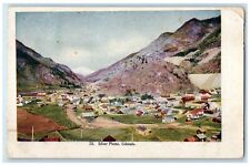 1907 Panorama View Mountain Buildings Silver Plume Colorado CO Vintage Postcard picture