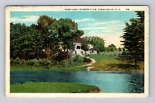 Glen Falls NY-New York, Glen Lake Country Club, Antique Vintage Postcard picture