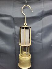 Vintage WILHELM SEIPPEL Bochum Brass Mining Safety Lamp picture