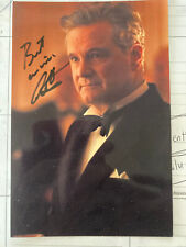5 Inch x 7 Inch Colin Firth Autographed Photo picture