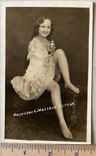 RPPC Hagenbeck-Wallace Circus, Fracis O'Connor (signed), The Armless Wonder picture
